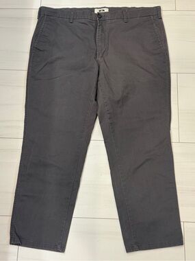 Joseph Abboud Comfort Stretch Chino Pants Gray 42x30